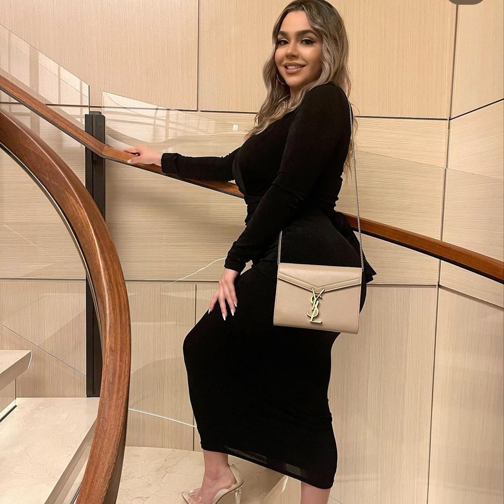 YSL CASSANDRA SAINT LAURENT CHAIN PURSE